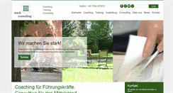 Desktop Screenshot of mack-consulting.de